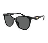 Emporio Armani Donna EA4222U 501787 Occhiali da sole Acetato Nero Grigio Farfalla Normale