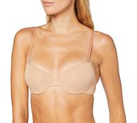 Emporio Armani Donna Invisible Bra Basic Bonding Microfiber Reggiseno con Coppe Modellate, Rosa (Nude Pink), 32B