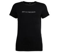 Emporio Armani Donna T-Shirt, Girocollo - Essential Cotone, Regular Fit, Logo
