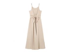 Emporio Armani - Abito Lungo con Cintura - - Dresses - Donna - Beige - L