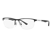 Emporio Armani EA1142 3001 Men's Eyeglasses - Matte Black Frame, 54mm