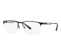 Emporio Armani EA1143 3001 Men's Eyeglasses - Matte Black Frame, 57mm