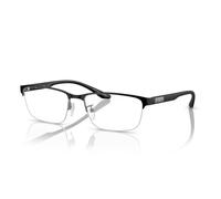 Emporio Armani EA1147 3365 Men's Eyeglasses - Matte Gunmetal/Black Frame, 57mm