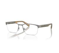 Emporio Armani EA1162 3003 54 Men's Eyeglasses - Matte Gunmetal Frame, Clear Lenses