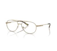Emporio Armani EA1165 3002 54 Men's Eyeglasses - Matte Pale Gold Frame, Clear Lenses