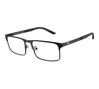 Emporio Armani Occhiali da vista EA1170 3001 Uomo Metallo Nero Squadrati 55