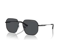 Emporio Armani EA2154D 300187 Men's Sunglasses - Matte Black Frame, Dark Gray Lenses