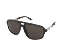 Emporio Armani Uomo EA4236U 6186/3 Occhiali da sole Iniettato Marrone Marrone Pilot Normale