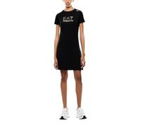 Ea7 Emporio Armani 7w000478_af12500 Short Sleeve Dress Nero L Donna