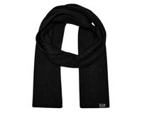 Emporio Armani EA7, ,Accessories ,unisex ,Nero ,ONE SIZE Sciarpa in misto lana