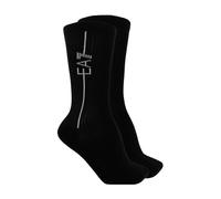 Emporio Armani EA7 - Branded Socks 2-Pack - - Underwear - Uomo - Nero - S