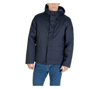 Emporio Armani EA7 - Caban Coat Moderno con Cappuccio Regolabile - - Jackets - Uomo - Blu - L