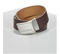 Emporio Armani EA7 Cintura TRAIN CORE ID U BELT REVERSIBLE in Marrone Unica