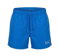 Emporio Armani EA7 Costume a Pantaloncino con Logo da Uomo, 7M001677 (IT, Testo, 3XL, Regular, Regular, Royal/Silver)