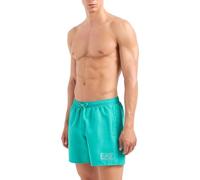 Emporio Armani EA7 Costume da Bagno Small Logo, Blue M