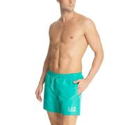 Emporio Armani EA7 Costume da Bagno Small Logo, Blue M