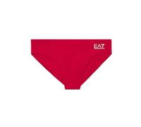 Emporio Armani EA7 Costume da Bagno a Slip da Uomo, 7M000500 (IT, Testo, XXL, Regular, Regular, Rosso)