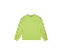 Emporio Armani EA7 Felpa Girocollo Visibility Boy in Misto Cotone Felpato Organico ASV per Bambini e Ragazzi, 7B000174 (IT, età, 12 Anni, Regular, Macaw Green)