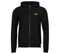 Emporio Armani EA7 Felpa TRAIN LOGO SERIES FZ HOODIE in Nero IT S