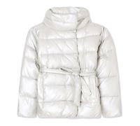 Emporio Armani EA7 - Giacca Blouson Donna Tessuta - - Jackets - Donna - Bianco - S