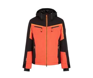 Emporio Armani EA7 Giacca Uomo Tecnica da Sci in Tessuto Tecnico PROTECTUM7 ed Imbottitura STRATUM7, 6DPG15 (IT, Testo, M, Regular, Regular, Arancione)