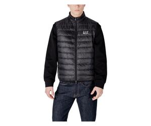 Emporio Armani EA7 - Gilet Smanicato a Collo Alto - - Jackets - Uomo - Nero - 2XL