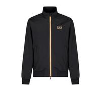 Emporio Armani EA7, ,Jackets ,Uomo ,Nero ,3XL Bomber Urban con Chiusura a Zip