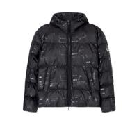 EA7 Uomo Giacca Mountain Polar Down Logo, Nero