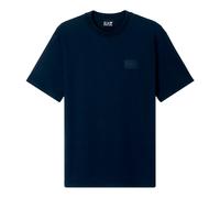 Emporio Armani EA7 - Logo Crew Neck T-Shirt - - Tops - Uomo - Blu - M