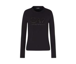 Emporio Armani EA7 - Long Sleeve Top - - Tops - Donna - Nero - S
