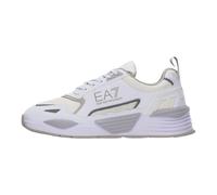 EA7 Emporio Armani Sneakers Uomo Ace Runner 7X000308AF18447 8033923666871-41 ⅓ Bianco Argento 41 ⅓