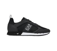 Emporio Armani EA7 - Mesh Panelled Lace-Up Running Scarpe - - Shoes - Uomo - Nero - 43 1/3 EU