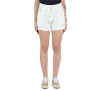 Emporio Armani EA7 Pantaloncini Shorts Evolution in Misto Viscosa Stretch da Donna, 7W000269 (IT, Testo, L, Regular, Regular, Star White)