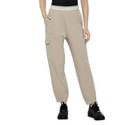 Emporio Armani EA7 Pantalone Cargo da Donna in Tessuto Tecnico Natural VENTUS7, 7W000282 (IT, Testo, S, Regular, Regular, Cobblestone)