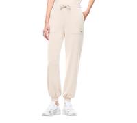 Emporio Armani EA7 Pantaloni Jogger Core Lady in Interlock di Misto Modal Stretch da Donna, 7W000193 (IT, Testo, S, Regular, Regular, Beige)