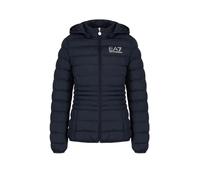 Emporio Armani EA7 Piumino Core Lady con cappuccio (Blu Navy, S)