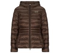 Emporio Armani EA7 Piumino TRAIN CORE LADY W ECO DOWN JACKET HO MEDIUM PADDED - TRAIN CORE in Marrone EU M