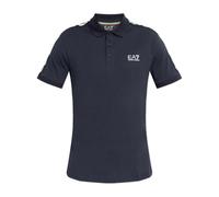 Emporio Armani EA7 - Polo Shirt con Logo Stampato - - Tops - Uomo - Blu - M