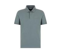 Emporio Armani EA7 Polo Visibility da Uomo in Jersey di Cotone Stretch con Maxi Stampa sulla Schiena, 7M000228 (IT, Testo, L, Regular, Regular, Urban Chic)