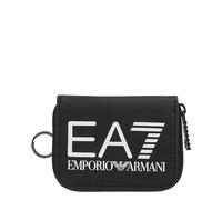 Emporio Armani EA7 portafoglio uomo 2450553R91095020 nero Black - White Logo