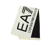 Emporio Armani EA7 Sciarpa Bicolore Mountain Visibility (Beige/Nero, One Size)