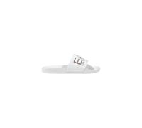 Emporio Armani EA7, ,Shoes ,Donna ,Bianco ,38 EU Ciabatte Slip-On in PVC Lisce