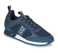Emporio Armani EA7 Sneakers basse BLACK WHITE LACES U in Marine 43 1/3