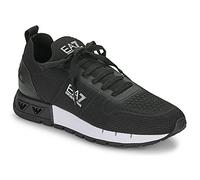 Emporio Armani EA7 Sneakers basse BLK WHT LEGACY KNIT in Nero 37 1/3