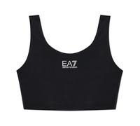 Emporio Armani EA7, ,Sport ,Donna ,Nero ,M Top da allenamento corto