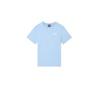 Emporio Armani EA7 T-Shirt a Maniche Corte da Bambini e Ragazzi Core Identity Boy, 7B000020 (IT, età, 10 Anni, Regular, Belair Blue)