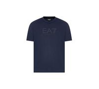 Emporio Armani EA7 T-Shirt da Uomo Girocollo Visibility Regular in Cotone Blu Taglia XXL Codice 7M000224AF10375-UB102