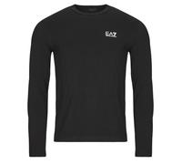 Emporio Armani EA7 T-shirts a maniche lunghe CORE IDENTITY T-SHIRT in Nero EU L