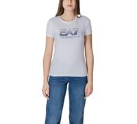 Emporio Armani EA7, ,Tops ,Donna ,Bianco ,XL T-shirt a maniche corte