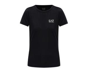 Emporio Armani EA7, ,Tops ,Donna ,Nero ,L Vigor7 W Essential TEE SS